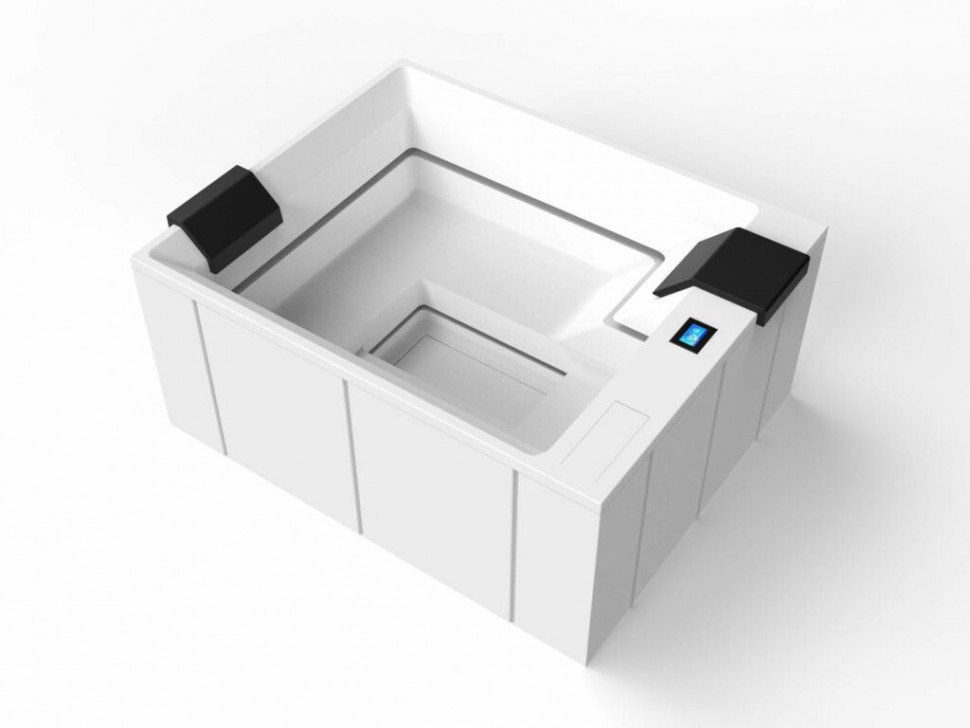 Гидромассажный СПА бассейн Spa Natural Paolo Ferralli Minimalista (рис.1)