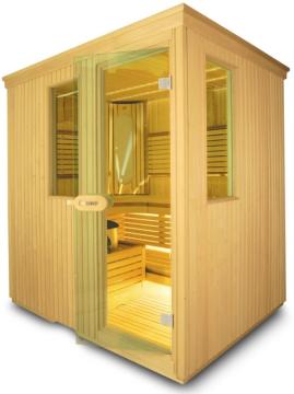 Финская сауна Harvia Variant с обшивкой из ели S1212 (рис.2)